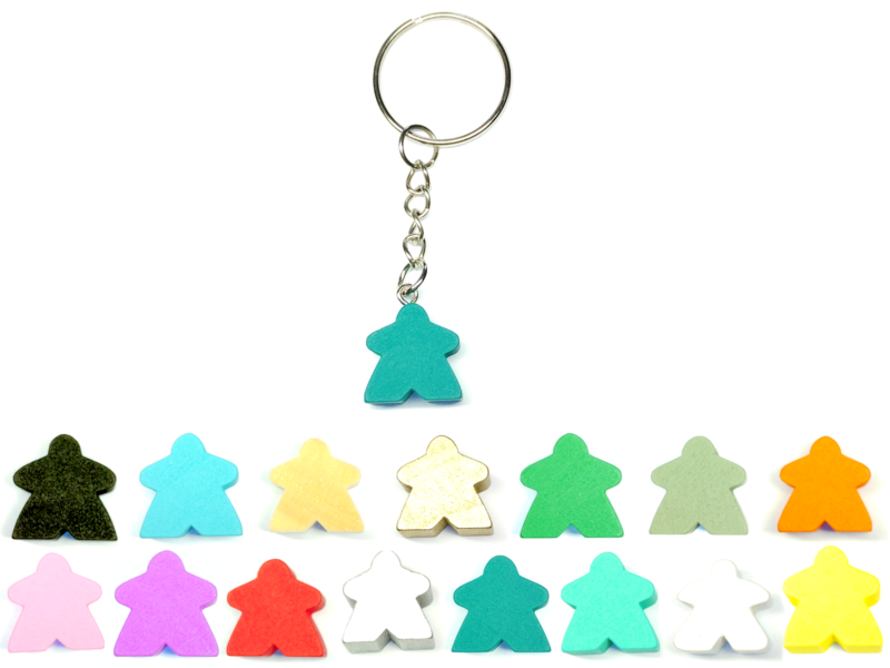 Meeple Keyring
