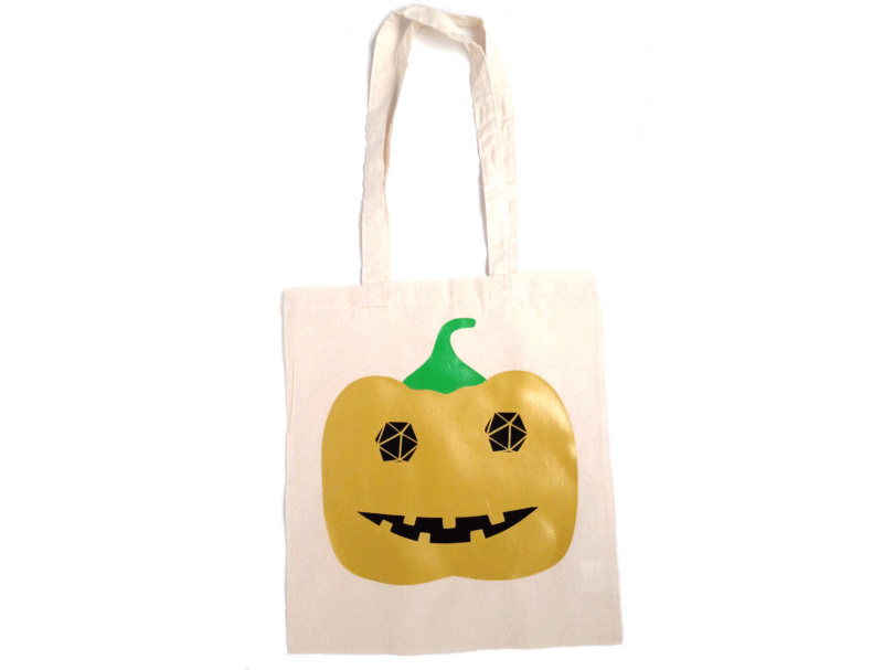 D20 Pumpkin Tote Bag
