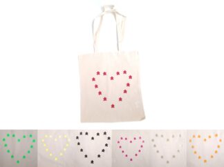 Heart Meeple Tote Bag