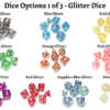 D10 Percentile Caged Dice Keyring - Image 2