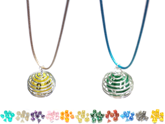 Caged D12 Necklace