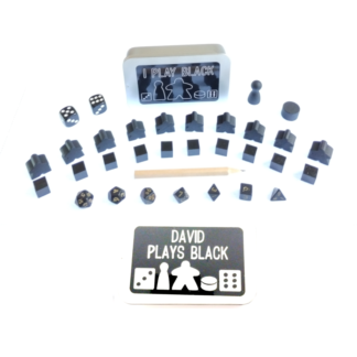Personalised I Play Black