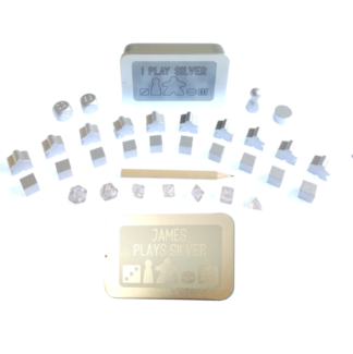 Personalised I Play Silver