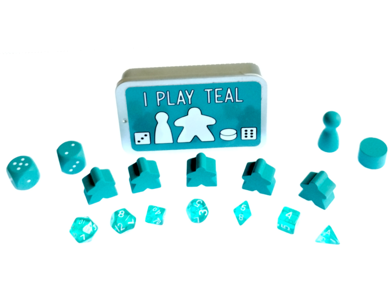 Personalised I Play Teal - Image 3