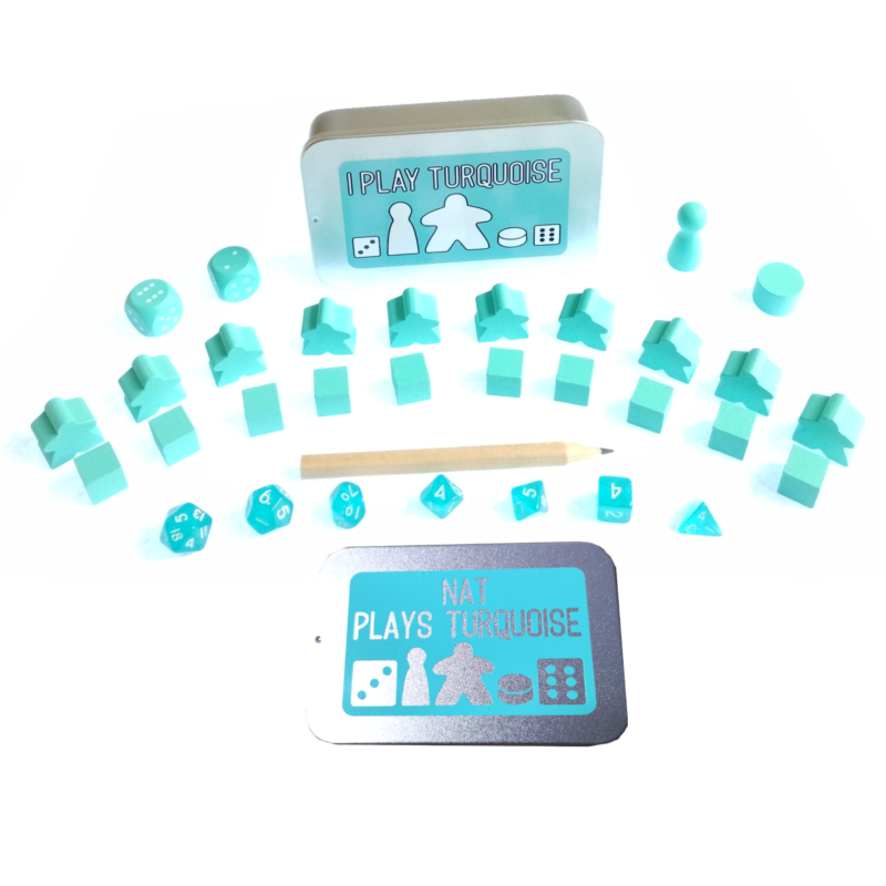 Personalised I Play Turquoise