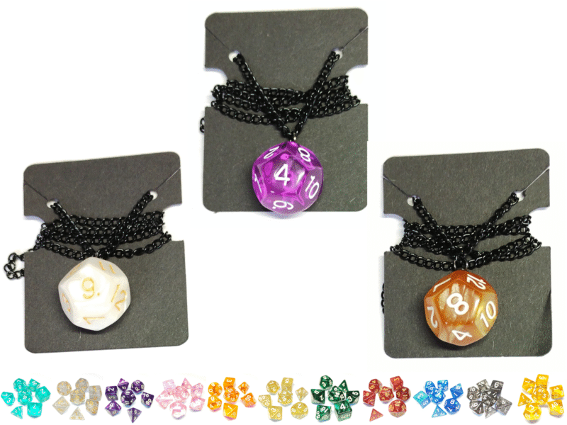 D12 Black Chain Necklace