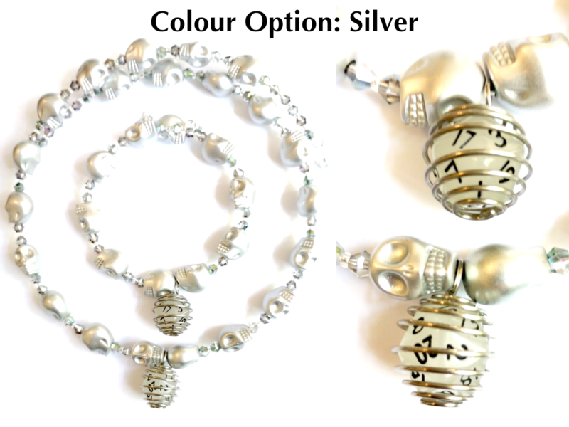 Caged Mini D20 Necklace & Bracelet Set - Image 7