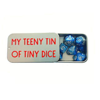 My Teeny Tin of Tiny Dice