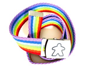 Meeple Belt - Rainbow