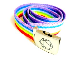 D20 Belt - Rainbow