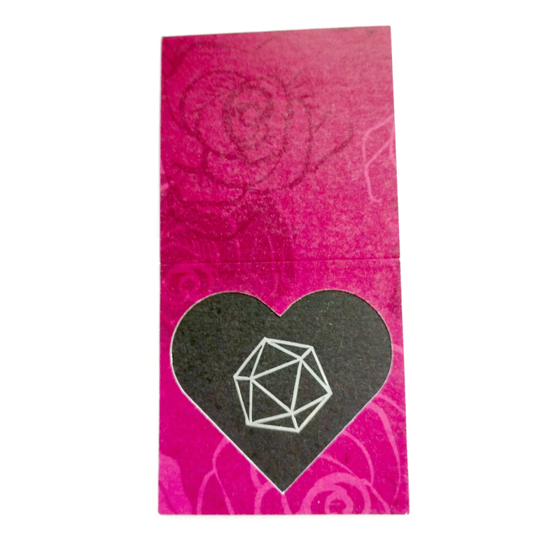 D20 Heart Magnetic Bookmarks - Set of 4 - Image 10