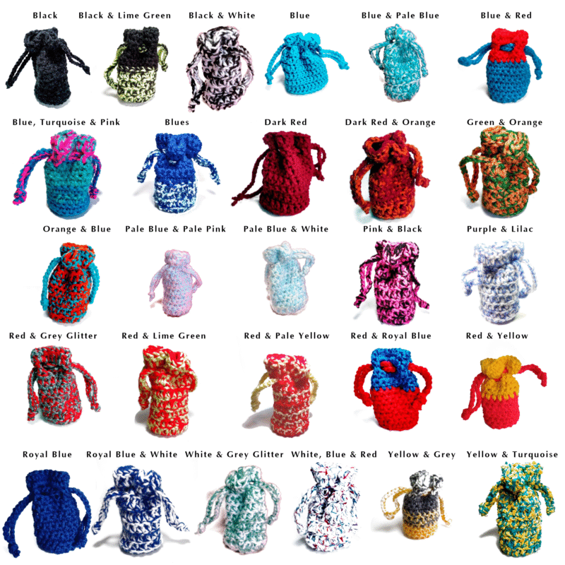 Crocheted Dice Bag - Image 2