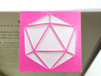 D20 Magnetic Bookmarks - Set of 4