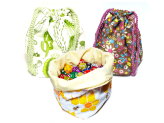 Patterned Dice Bags