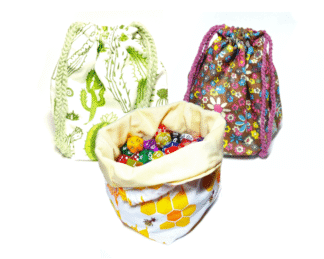 Patterned Dice Bags