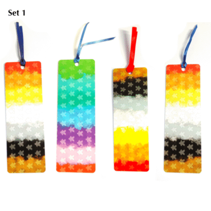 Meeple Ribbon Meeple Ribbon Bookmarks – Set of 4 – Atikin Games