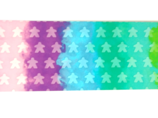 Meeple Ribbon Bookmarks - Set of 4