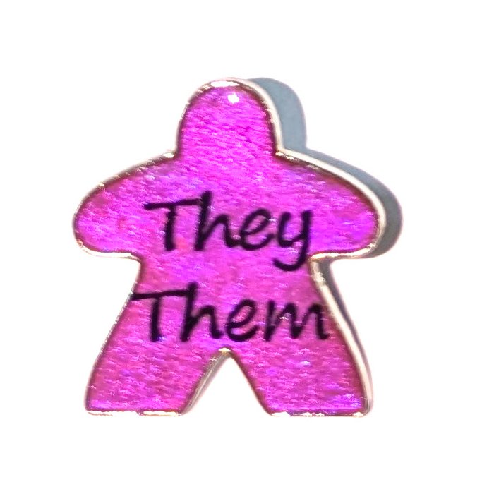 Pronoun Meeple Pins - Image 16